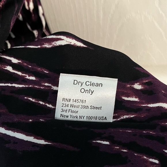 Parker Catalina Dolman Fit Long Sleeve V-neck Mini Dress size Small - Picture 9 of 10